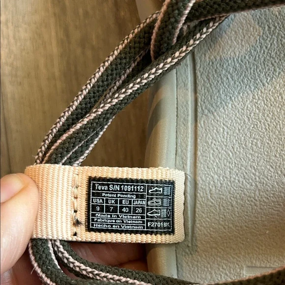 Teva Women's Sandals - green Very comfortable. - Picture 9 of 9